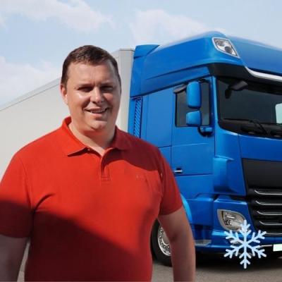 Kierowca C+E - chłodnia (kwiaty) 480 zł/dzień + podwójna obsada